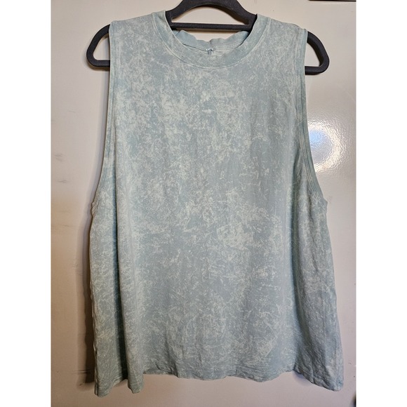 Lululemon‎ Green Cloud Wash All Yours Tank Top Womens Pullover Athletic - Picture 1 of 5